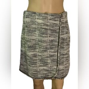 Max Studio women’s skirt size M tweed blue NWt